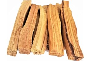 CDE CREATIONS Palo Santo Smudging Bulk Lot Sticks, High Resin Palo Santo, Holy Wood. Premium Certified Authentic, Wild Harvested Incense Stick for Purifying, Cleansing, Healing (5 Sticks)