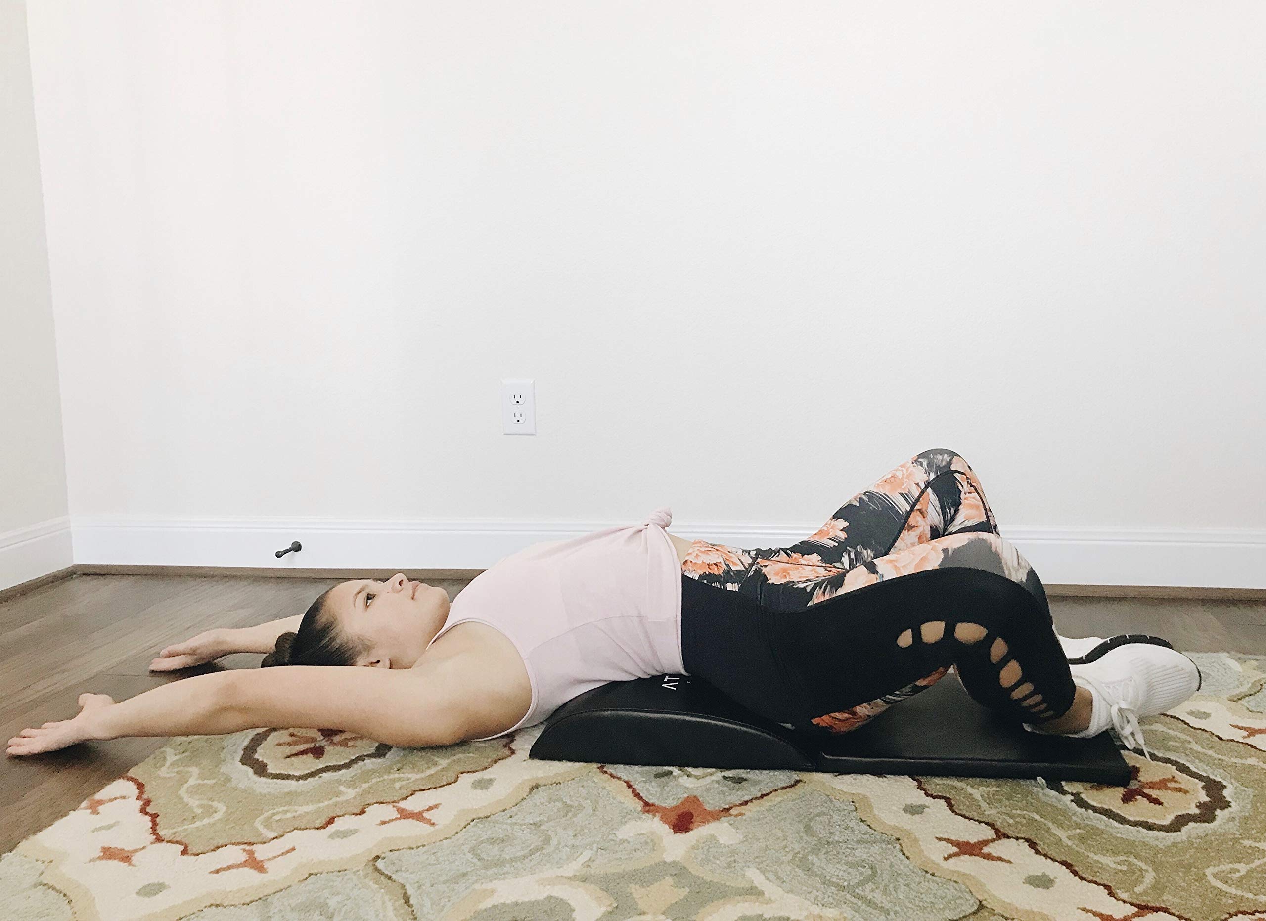 Athlos Fitness Ab Mat and Exercise Mat with Tailbone Protecting Pad