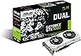 ASUS GeForce GTX 1060 3GB Dual-Fan OC Edition Graphics Card (DUAL-GTX1060-O3G)