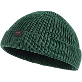 DASMINI Fisherman Beanie Hats for Men Women,Knit Trawler Skull Cap,Watch Cap,Spring Fall Winter Warm Short Hats