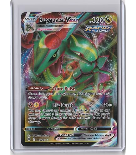thumbnail image 2 of Pokemon Cards Japanese - Rayquaza Vmax 108/172 RRR RPA - Graded 10 (PSA 10 Equivalent) - Holo 2 of 3