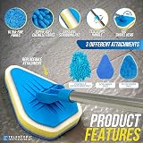 TDBS Telescopic Shower Mop with 5 Refill Pads - Bathroom Cleaner view 5