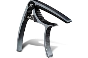 GUITARX X1 Capo for Acoustic Guitar, Electric Guitar Capo - Also For Bass, Ukulele, Banjo and Mandolin - #1 Brand Among Guitar Capos - Aluminum Alloy, Metal Blue