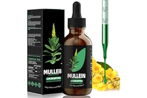 YUMOYI SPRUCE JIYIN Mullein Leaf Extract - Support Lung Cleanse & Respiratory Function for Healthy Breathing - Natural Supplement, Tincture Drops | Non-GMO, Vegetarian | 1 Month Supply 60ml