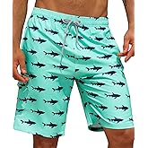APTRO Men's Swim Trunks 9" Quick Dry Bathing Suit Big & Tall Beach Swimsuits
