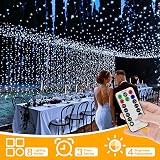 Ollny Outdoor Christmas Tree Lights 80m 800 LEDs Mains LED String with Remote view 3