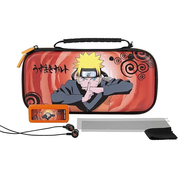 Amazon.com: Konix Naruto Shippuden Protective Case for Nintendo