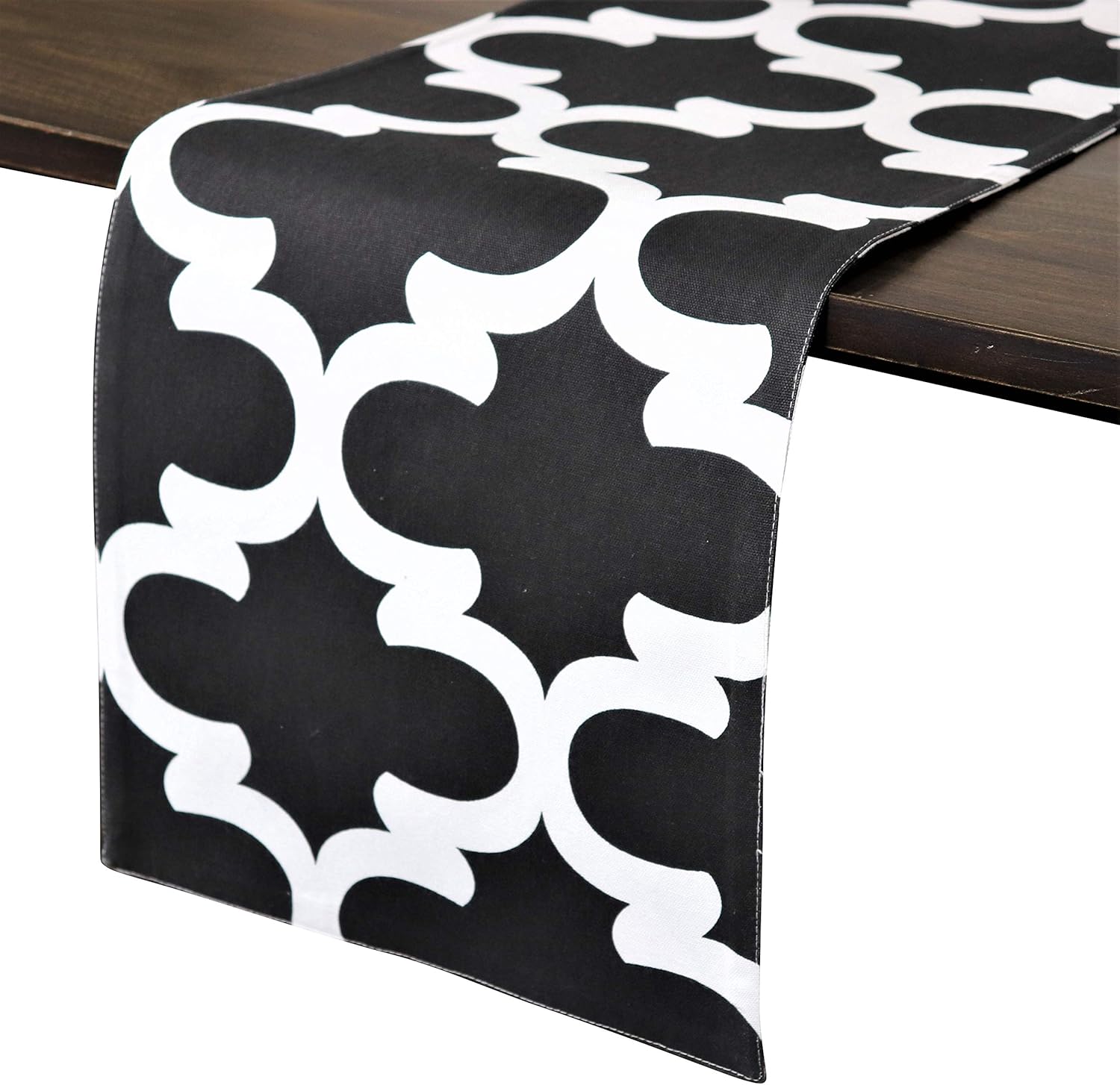 Best orange chevron table runner
