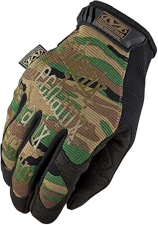 mechanix woodland camo gloves