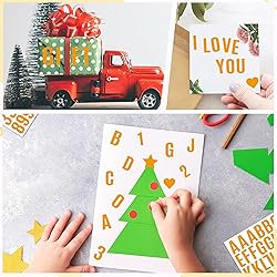 1470 Letter Stickers 15 Sheets Alphabet Stickers