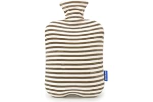 DICEVER Hot Water Bottle with Soft Cover, 2L Hot Water Bag for Menstrual Cramps, Neck and Shoulder Pain Relief, Hot and Cold 