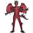 Spooktacular Creations Halloween Kid Dragon Costume, Boys Dragon Wings, Tail and Mask Set for Halloween Dress Up