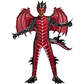 Spooktacular Creations Halloween Kid Dragon Costume, Boys Dragon Wings, Tail and Mask Set for Halloween Dress Up