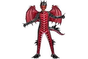 Spooktacular Creations Halloween Kid Dragon Costume, Boys Dragon Wings, Tail and Mask Set for Halloween Dress Up