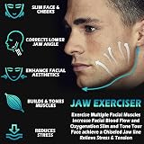 smim 6PCS Jaw Trainer Face Exerciser 3 Resistance Levels for Jawline view 2