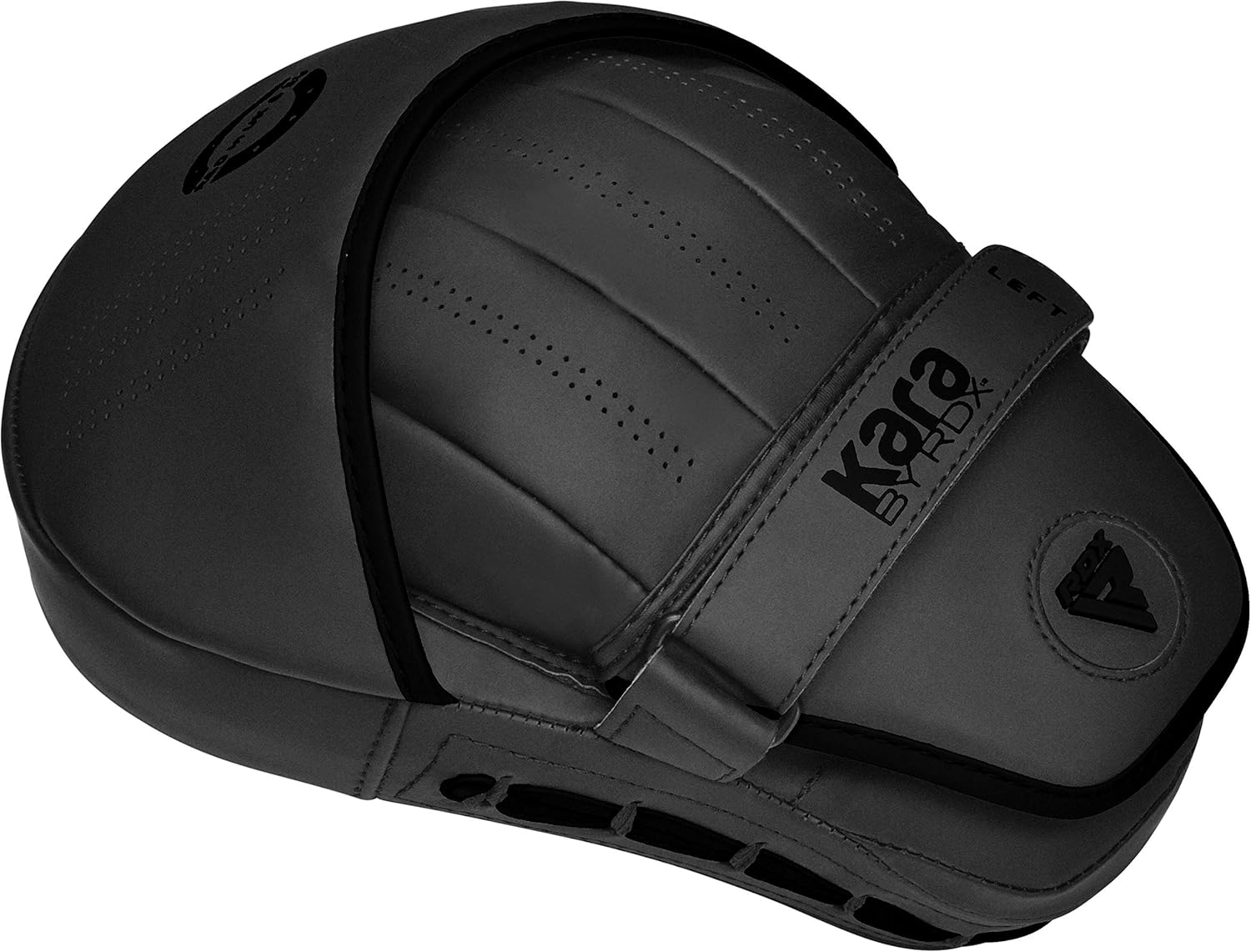 RDX Boxing Pads Curved Focus Mitts, Maya Hide Leather Kara Hook and jab Training Pads, Adjustable Strap Ventilated, MMA Muay Thai Kickboxing Coaching Martial Arts Punching Hand Target Strike Shield : Sports & Outdoors