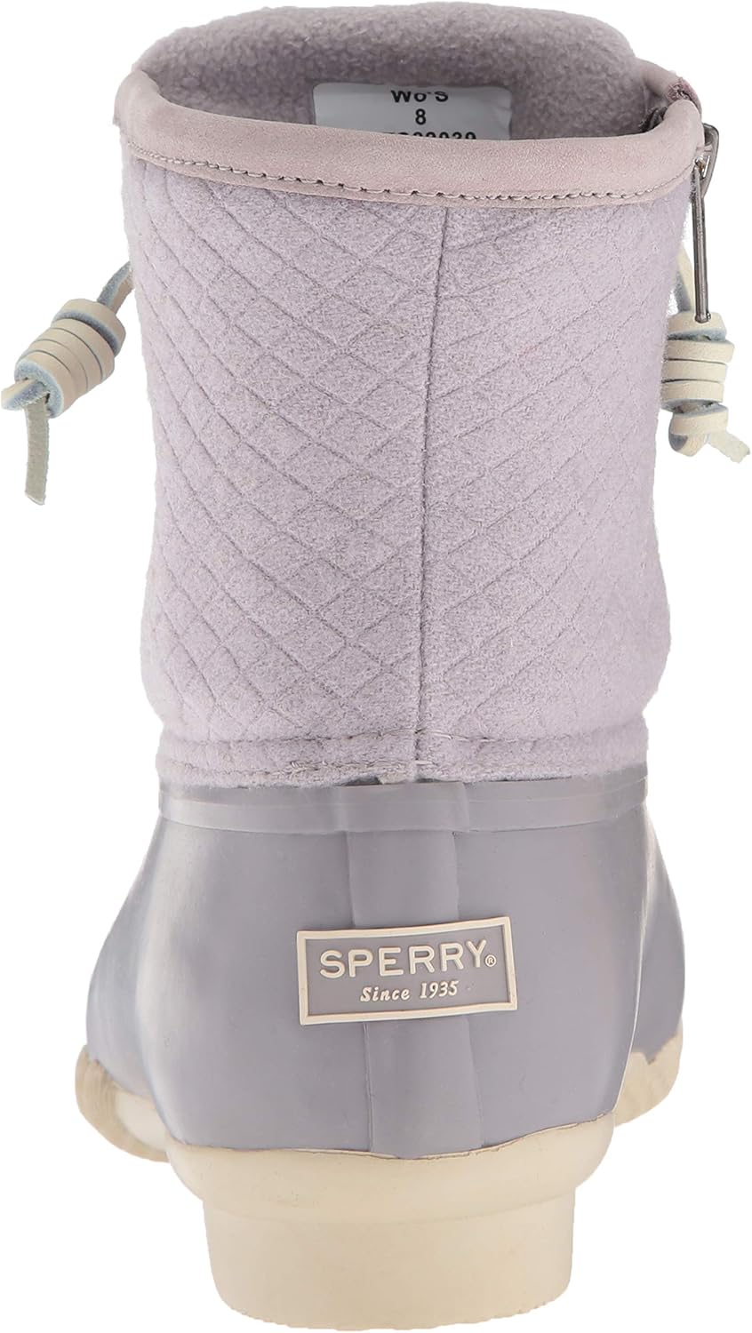 light purple sperry duck boots