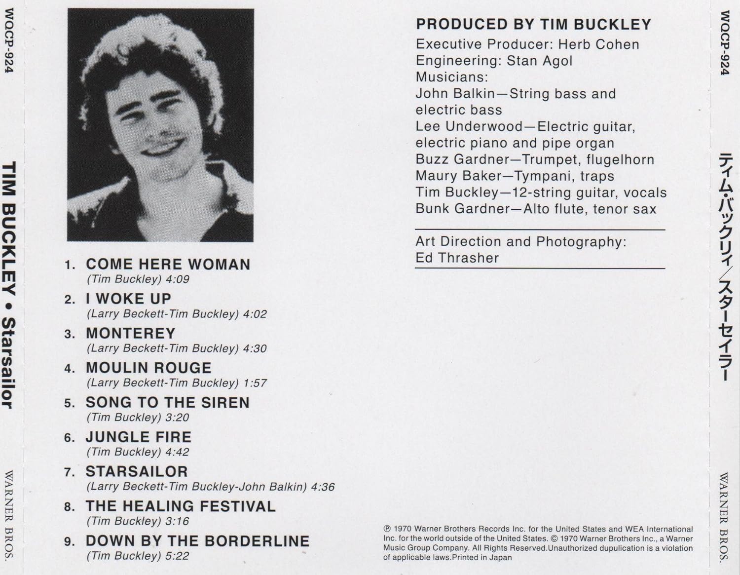 Starsailor Buckley Tim