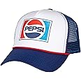 Pepsi Classic Logo Adjustable Trucker Hat Blue