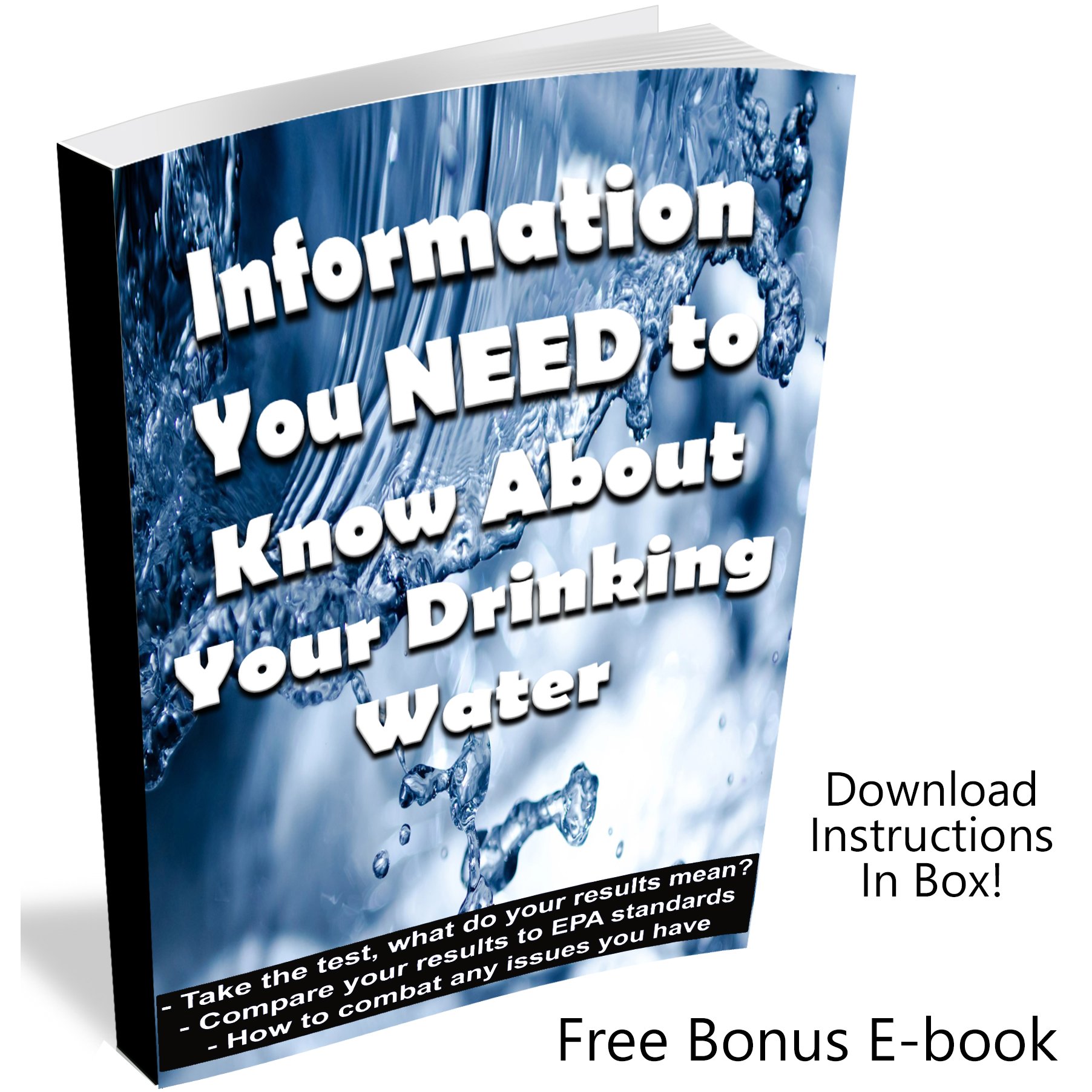 JNW Direct Drinking Water Test Strips 10 in 1, Best Kit for Accurate