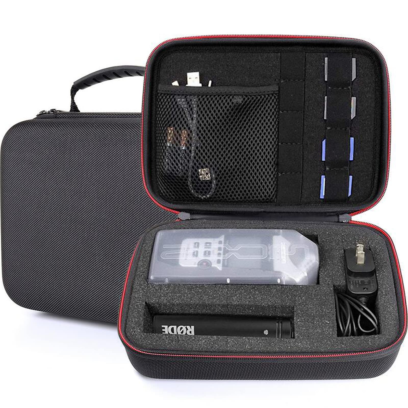 Honbobo Portable Carry Case Storage Bag for ZOOM H1, H2N, H5, H4N, H6, F8, Q8, H8 Audio Recorder