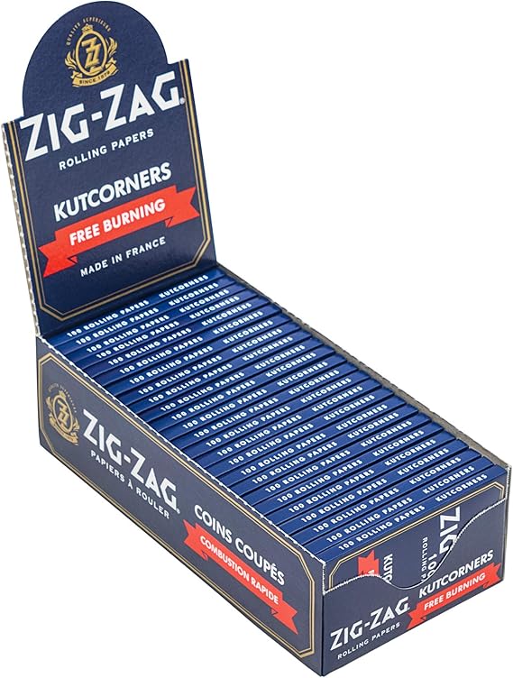 Zig Zag Blue Papers Carton of 25 Booklets Amazon.ca Health