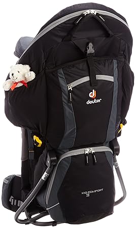 Deuter Kid Comfort 3 Kindertrage 18 Liter 36524 (Black Granit)