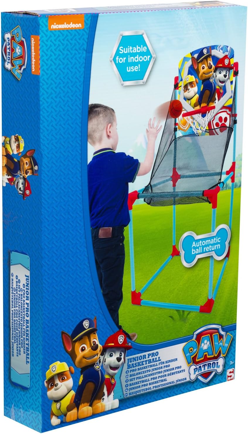 paw patrol basketball set