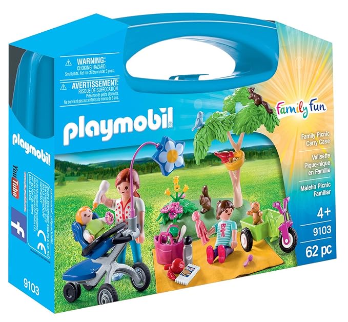 PLAYMOBIL 9103 Fun Collectable Family Picnic Carry Case Spielzeug