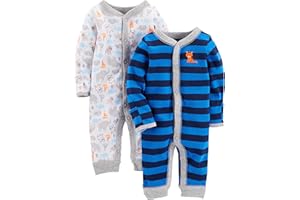 Simple Joys by Carter's baby-boys 2-pack Cotton Footless Sleep and PlayFootie