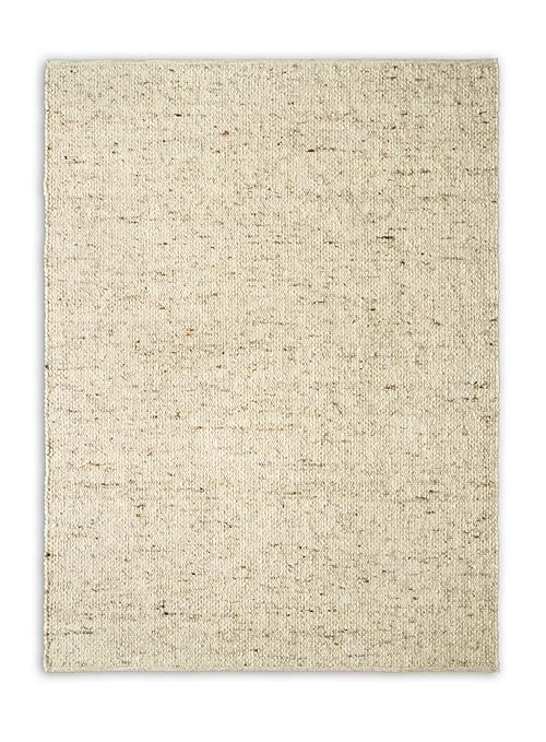Birgsau Handweb Teppich - aus nachhaltiger, deutscher Produktion - natur, Größe: 70x140 cm