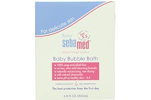 Sebamed Baby Bubble Bath 6.8 Fluid Ounces - Best for Baby's Sensitive Skin - Eczema - Psoriasis