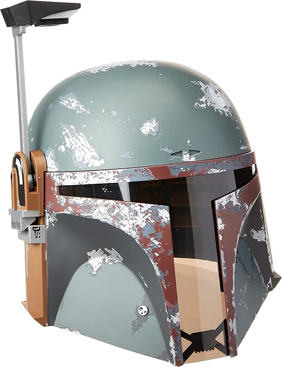 Star Wars Black Series Capacete eletrônico premium Boba Fett - Artigo de roleplay colecionável a comemorar o 40.º Aniversário de Star Wars: O Império Contra-Ataca - E7543 - Hasbro 