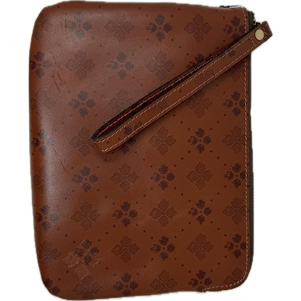 Amazon.com: Patricia Nash Leather Cassis ID Card Case Wallet, Tan