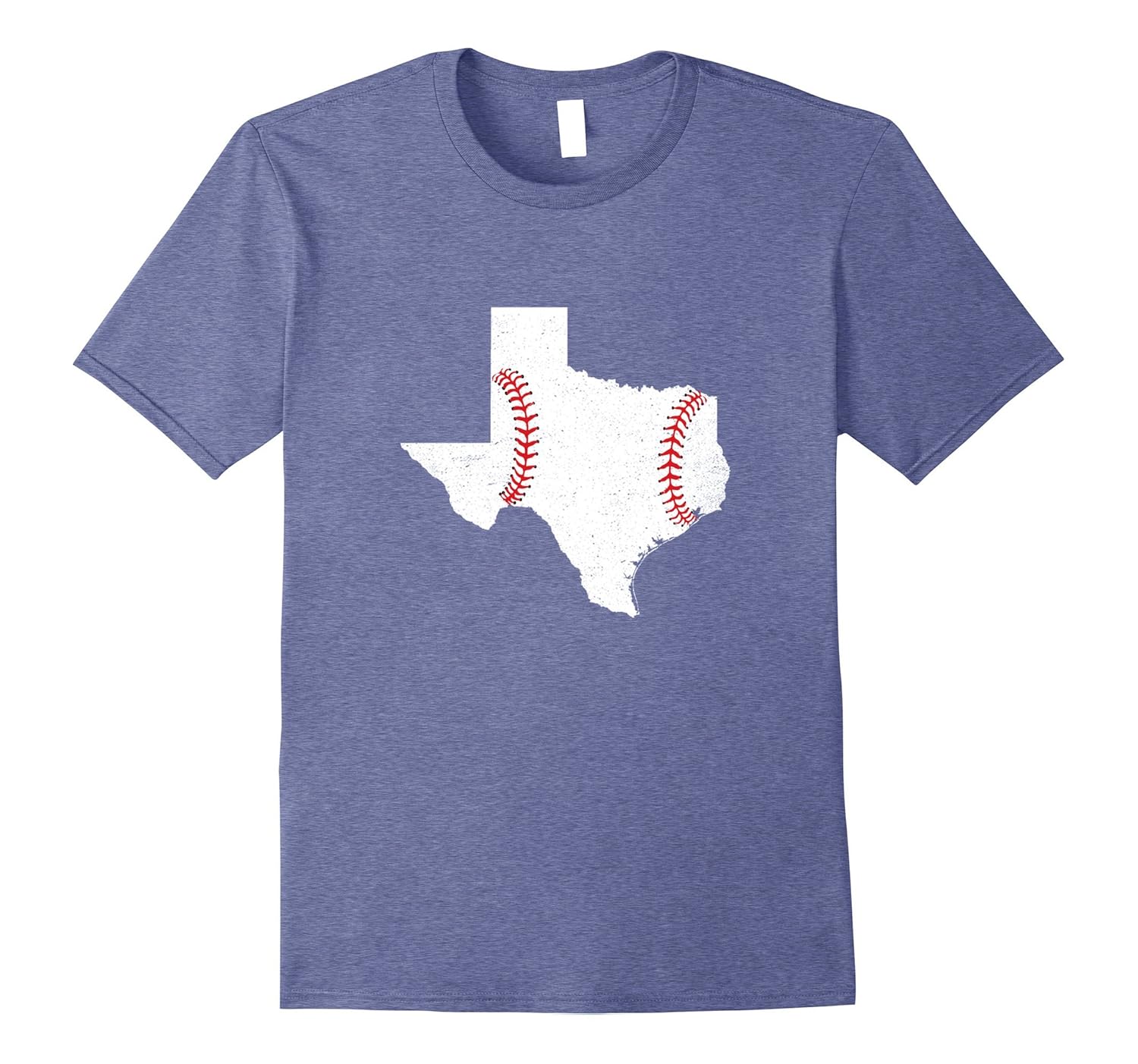 Texas Baseball State Flag Map Vintage Funny Tshirt-anz