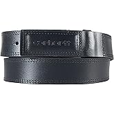 Carhartt Men's Bridle Leather Scratchless Belt, Black, 32