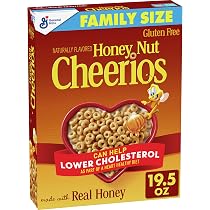Amazon.com: General Mills Honey Nut Cheerios Cereal para desayuno ...