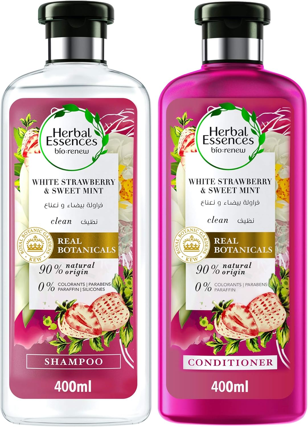 Herbal Essences BioRenew White Strawberry & Mint Shampoo 400 ml