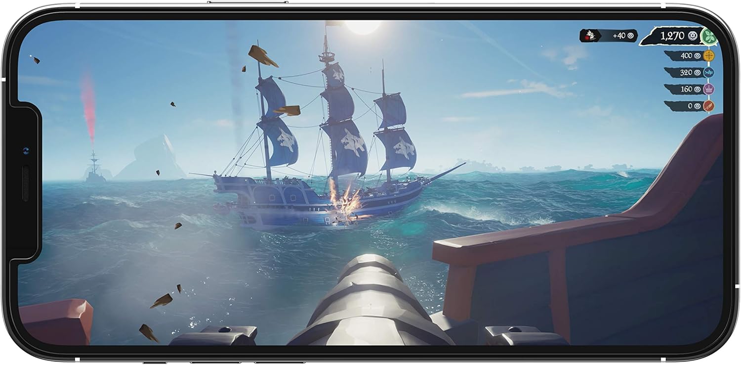 OtterBox for Apple iPhone 11, Performance Horizontal Privacy Glass Screen Protector for Gaming & Streaming - Image 5