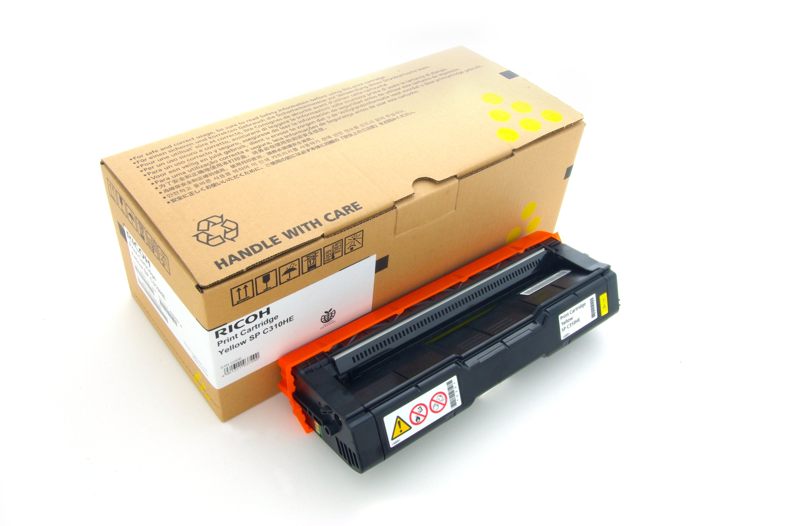 Ricoh - Toner cartridge - High Yield - 1 x yellow - 6000 pages