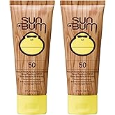 Sun Bum Original Spf 50 Sunscreen Lotion Vegan and Hawaii 104 Act Compliant (Octinoxate & Oxybenzone Free) Broad Spectrum Moi