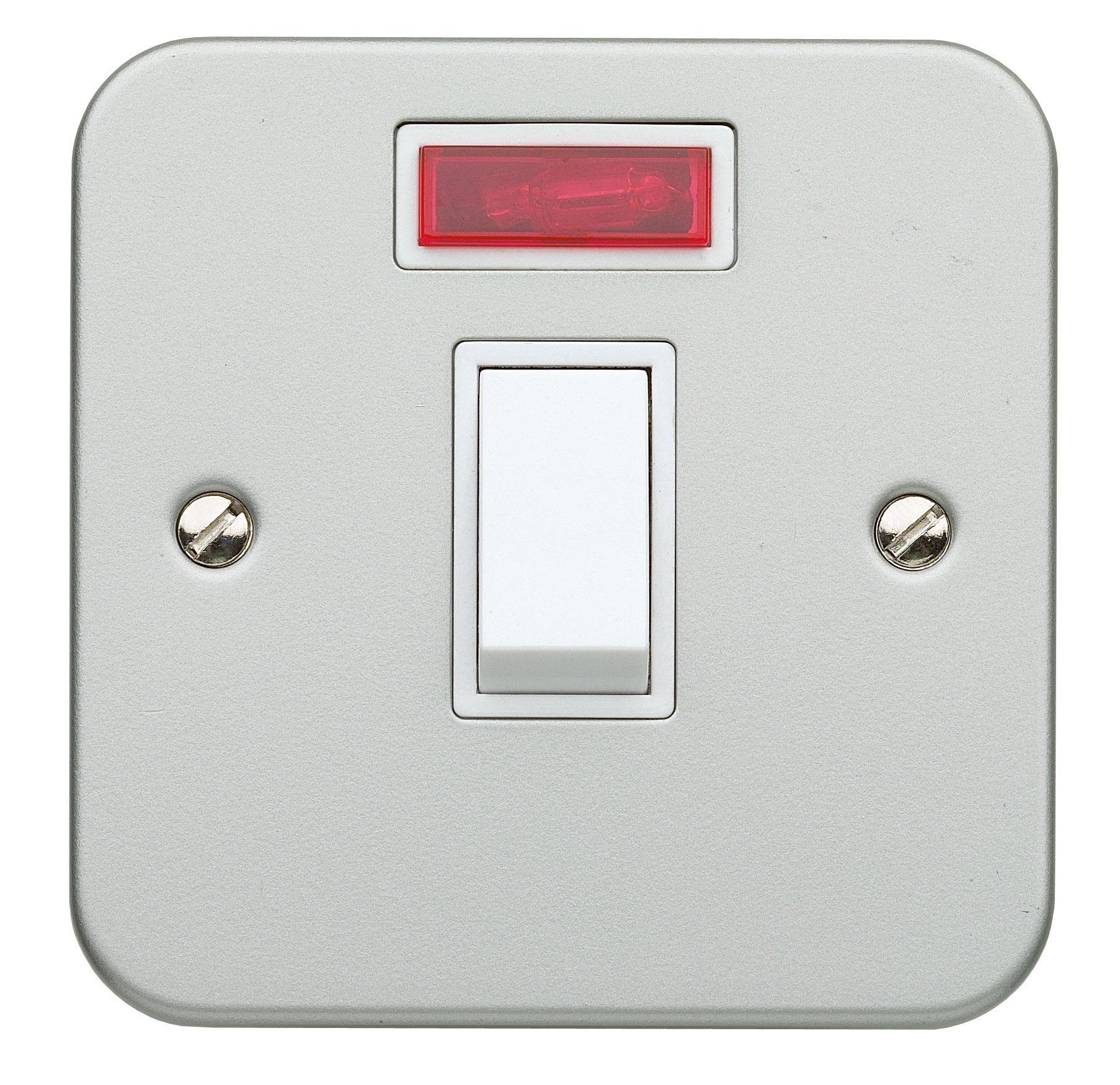 Superswitch Metalclad SW85 Double-Pole Switch with Neon