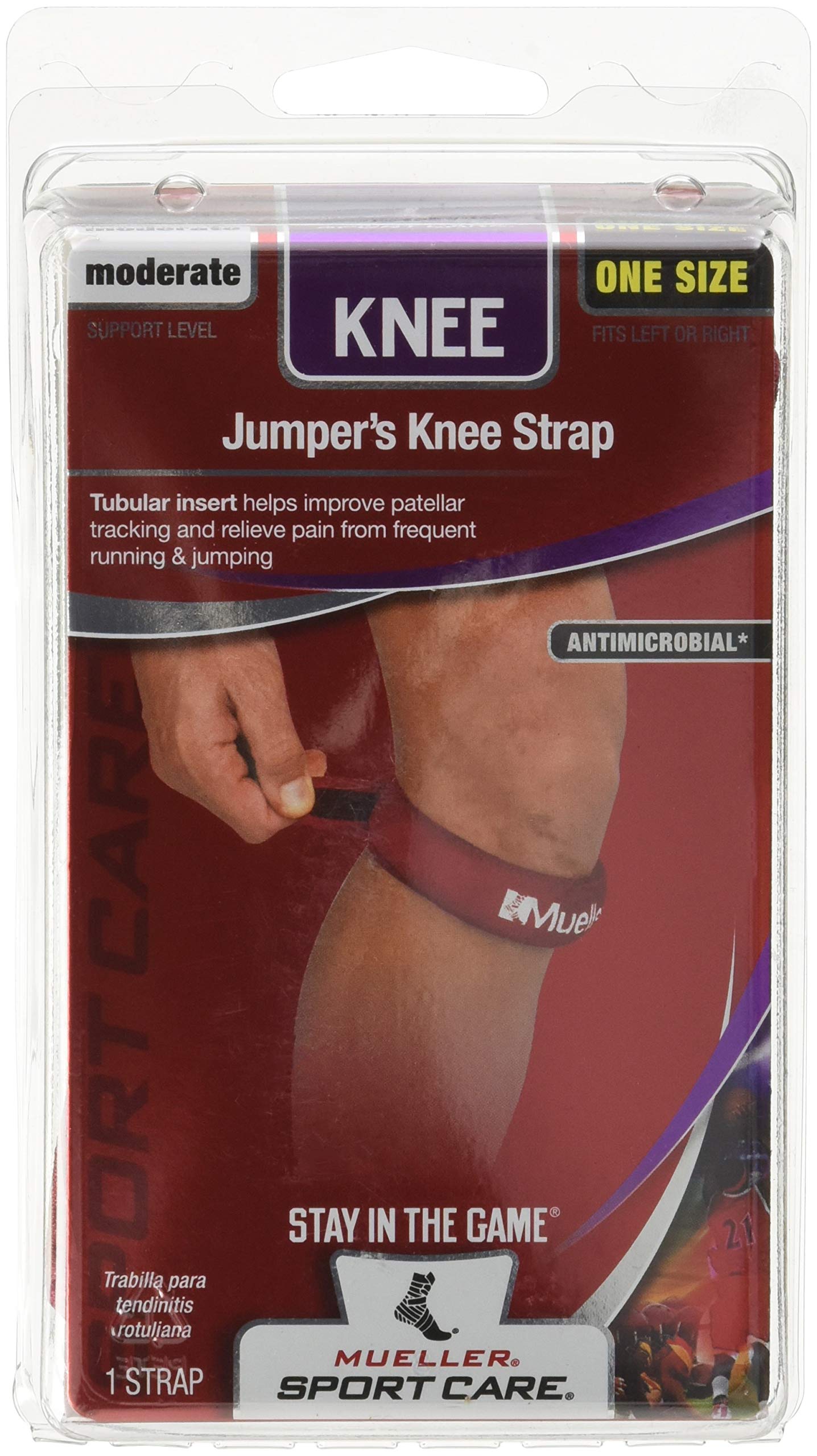 Mueller Jumper 's Knee Strap, Blue, One Size Health