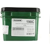 Genuine Flexco 190C Pail of 100 Sets Style 190 Quick Fit Bolt Solid Plate Fasteners with Bonus Installation Nails and Assembly Instruction Video Link (Item Code 20013)