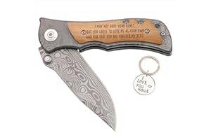 CORFARA Stepdad Gift, Engraved Pocket Knife for Stepdad, Bonus Dad Gifts from Daughter, Father’s Day Gifts for Stepdad, Birthday, Christmas Gift for Stepdad, Bonus Dad Gift from Son, Stepfather Gift Ideas