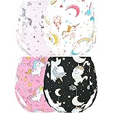 Potty Training Underwear Girls Toddler Pants Unicorn Size 2-3T | Leak Resistant, Absorbent , Soft Cotton, Tagless, Comfortable Fit, Excellent Quality, Waterproof, Easy Clean,Good Value