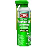 CRC Food Grade Machine Oil Spray - NSF H1, Multi-Purpose Lubricant - 11 oz | Loosens Rust, Scale, Dirt and Corrosion to Free Pasts and Fasteners, 2-Way Spray