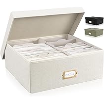 Amazon.com: ZICOTO Beautiful Greeting Card Organizer Box