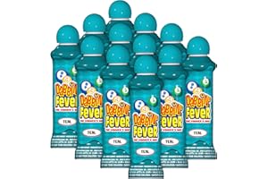 LANCASTER BINGO COMPANY Dabbin' Fever Bingo Daubers One Dozen 3 Ounce Ink Dabbers (Teal)