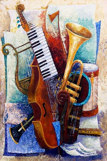 rompecabezas de instrumentos musicales